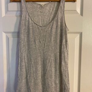 J Crew Gray tank top NWOT size L